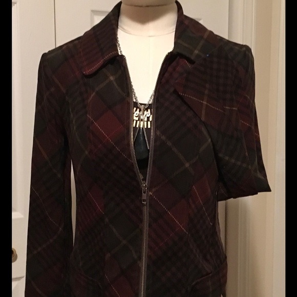 Cato Plaid Blazer