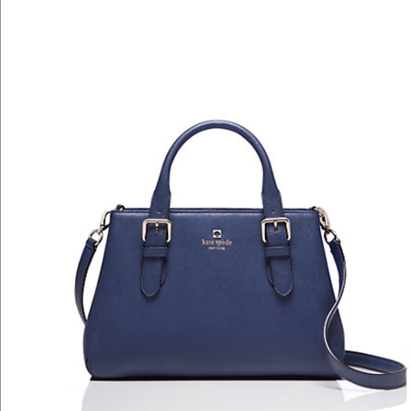Kate Spade Cove Provence Satchel-Indigo