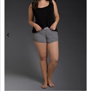 Torrid Size 4 Lace Sleep Shorts