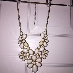 White necklace