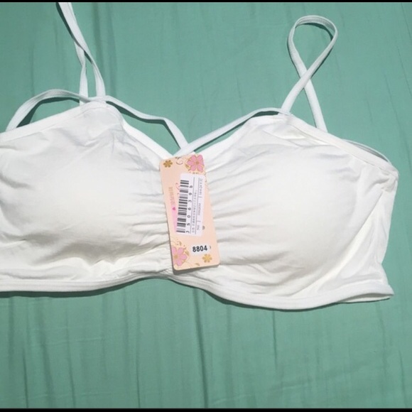 White bralette