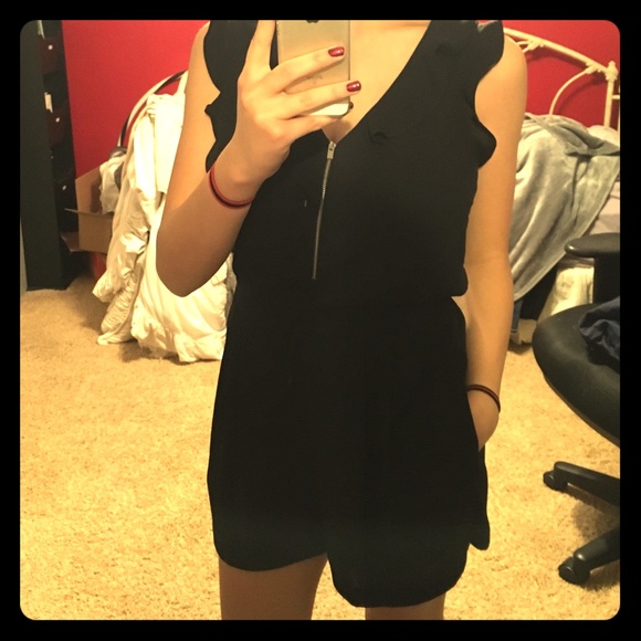 Black romper from Express