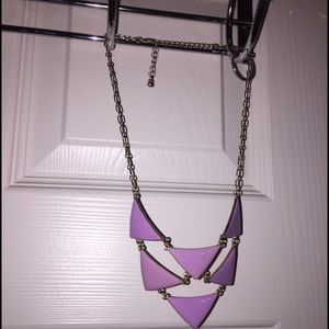 Purple necklace