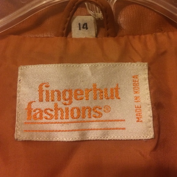 Caramel Leather Coat - Picture 4 of 4