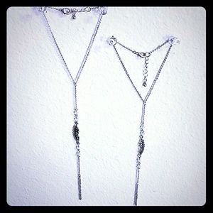 Anklet and toe ring set