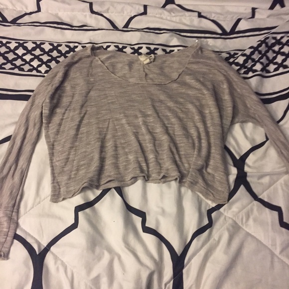 la hearts crop top