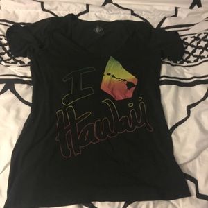 i heart hawaii v-neck