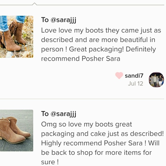 𝙇𝙖𝙨𝙩 𝙎𝙞𝙯 5.5 🍂🖤Fringe Cowgirl Chunky Heeled Boot - Picture 5 of 8