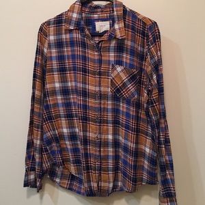 Plaid button up