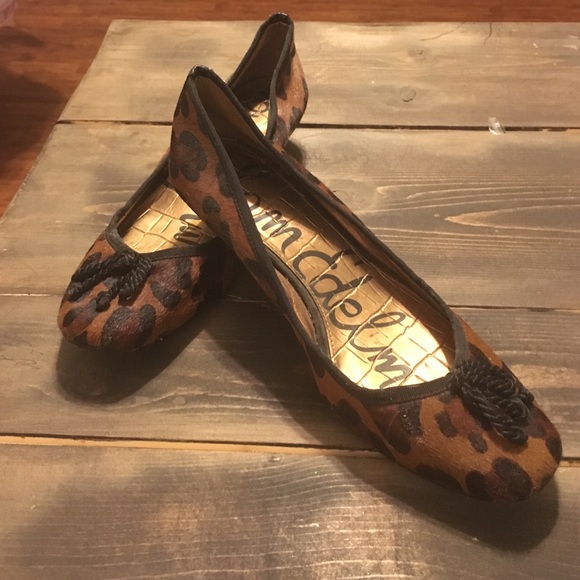 Sam Edelman shoes, cow hair leather
