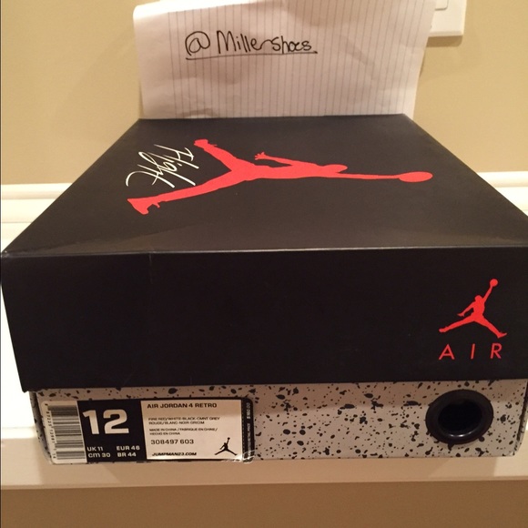 Jordan retro 4 Toro Bravos - Picture 3 of 4