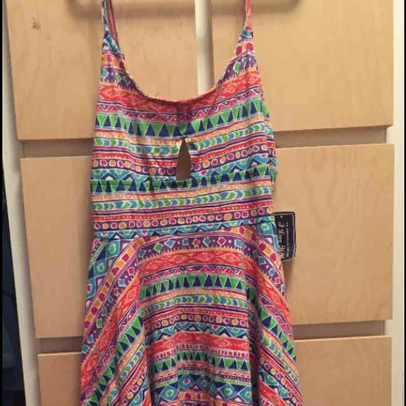 NWT Forever 21 Tribal Skater Dress