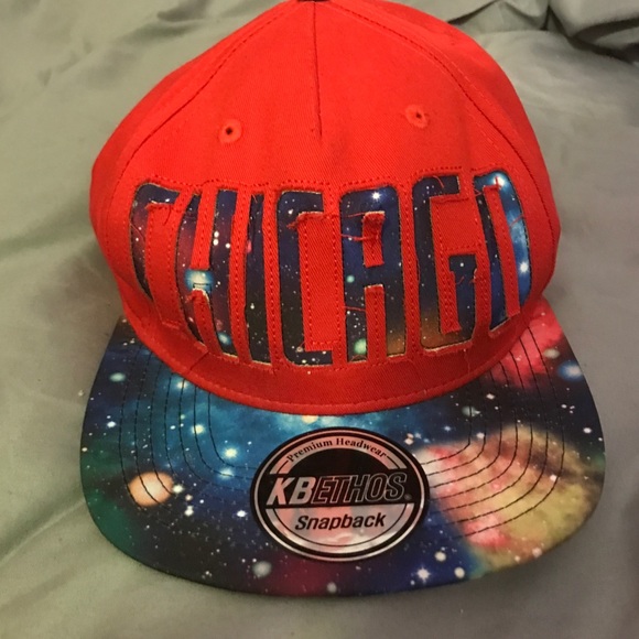 Red Chicago SnapBack