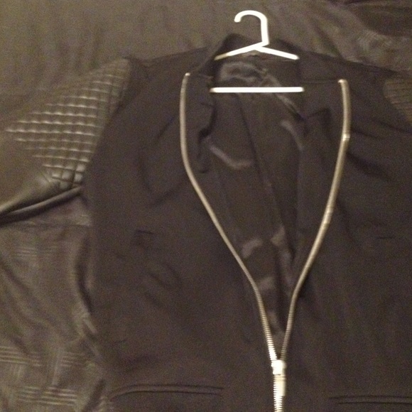 Leather jacket
