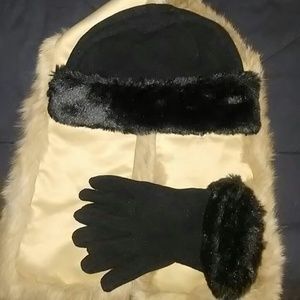 Hat & Glove Set ( Women's)