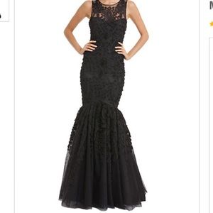 Black mermaid dress