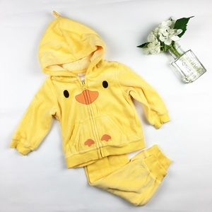 Gymboree baby duck matching set