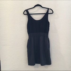 J Crew black and gray dress