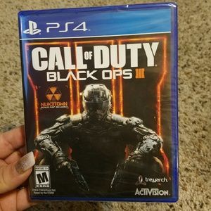 Called of duty black ops.  Ps4