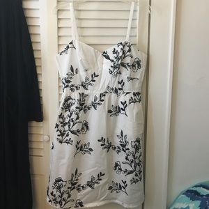 J.Crew white sundress size 10