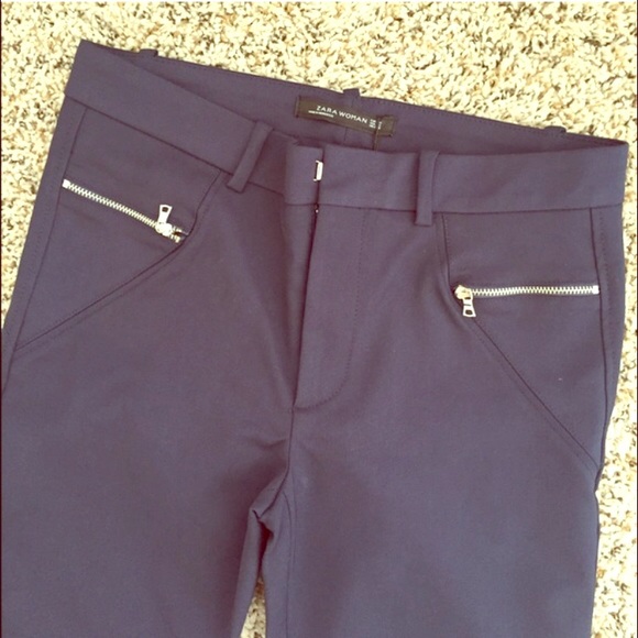 Zara navy pants