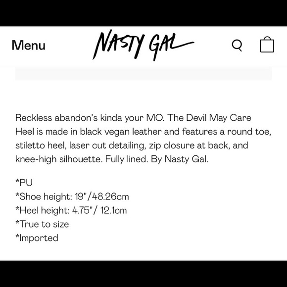 Devil May Care Cutout Boot - Picture 3 of 3