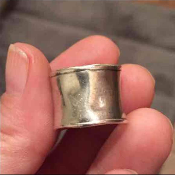 SILPADA STERLING CIGAR BAND RING