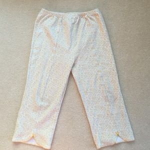 Gymboree floral print pants