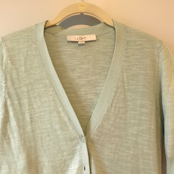 Loft short sleeve cardigan