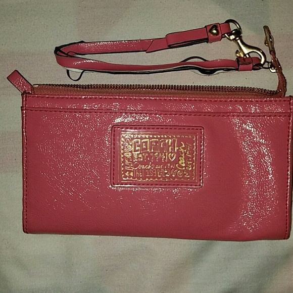 COACH Poppy Wallet/Wristlet Combo