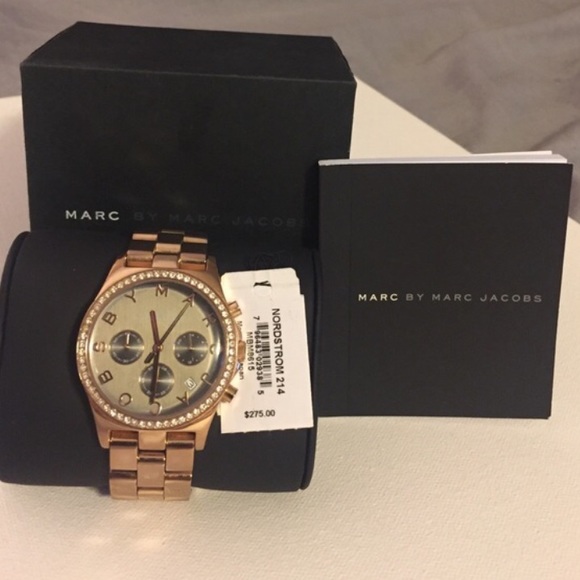 💖 ROSE GOLD MARC JACOBS WATCH