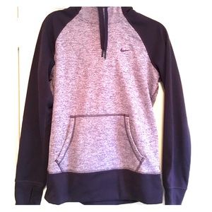 Thermal fit , purple Nike hoodie