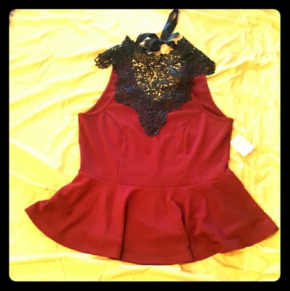 Peplum Top SOLD!