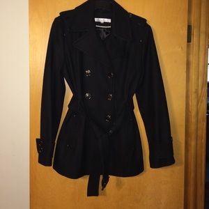 Kenneth Cole Belted Jacket