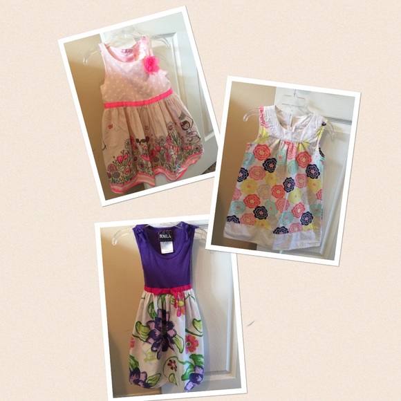 Little girl dress lot size 4T
