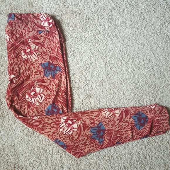 Floral Lularoe Leggings TC