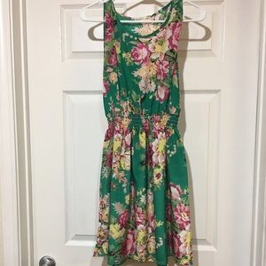 Floral print dress
