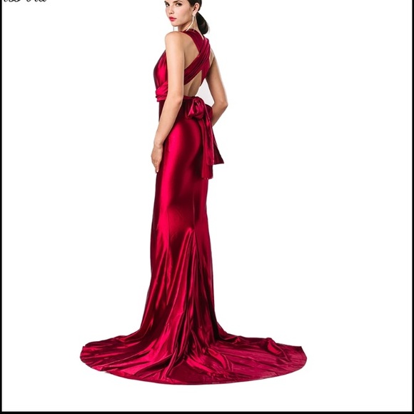 NWT Red Gorgeous prom, party , birthday dress - Picture 4 of 8