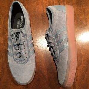 Grey Suede Adidas