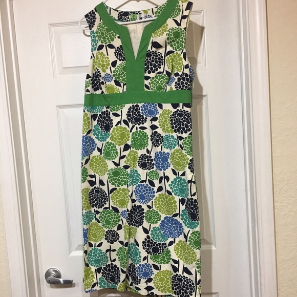 Knee length floral dress