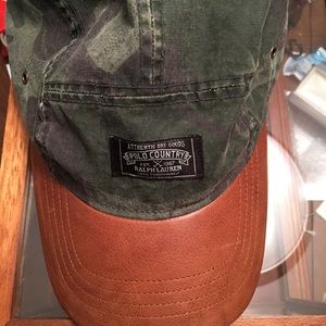 Men 5 panel camo hat