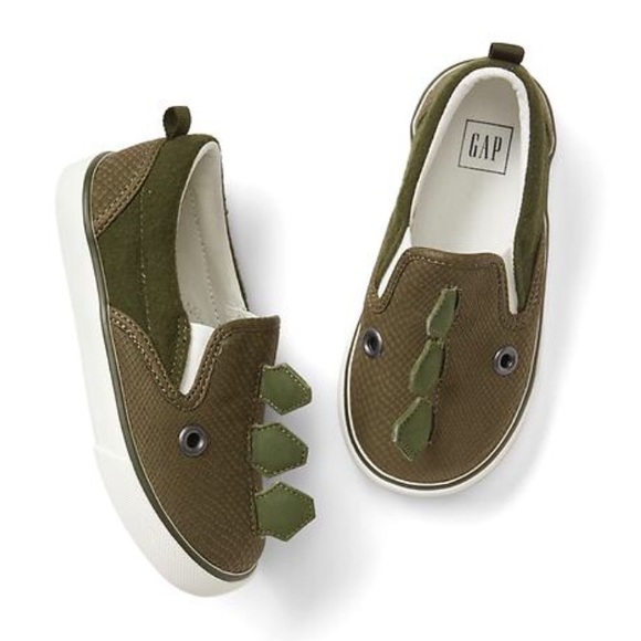 Adorable Dino slip ons
