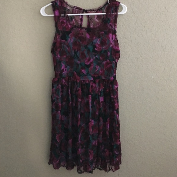 Urban Outfitters Purple Lace Dress