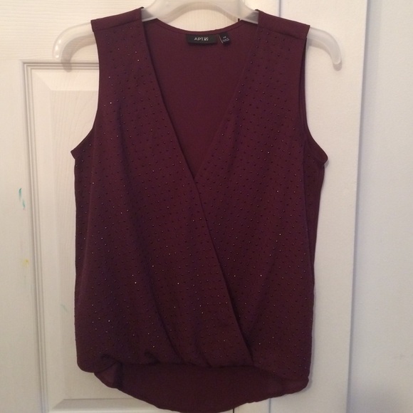 Apt. 9 Dressy, embellished tank - Picture 1 of 3