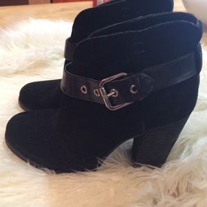 Jessica Simpson Suede Keri booties