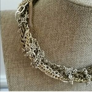 Banana republic multi chain necklace