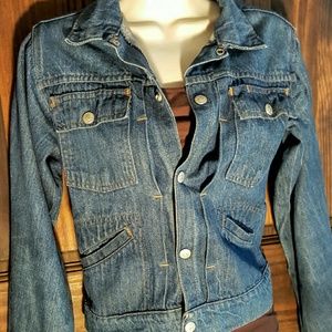 Ladies Denim Jean Jacket