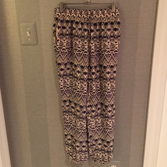 Tribal ankle pants