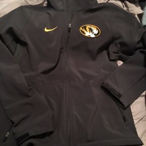 Nike mizzou zip up hoodie