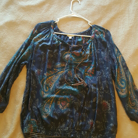 Bohemian style top